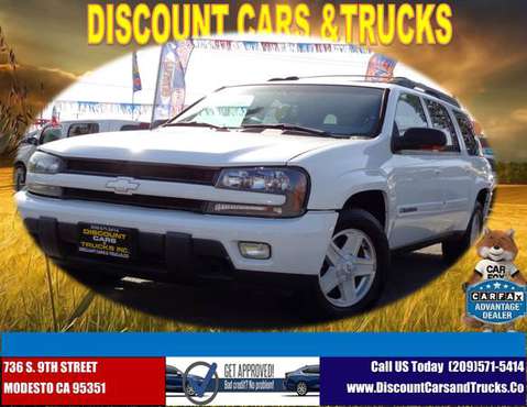 2002 CHEVROLET TRAILBLAZER EXTENDED THIRD ROW SEAT 4WD MILES 164K for sale in Modesto, CA