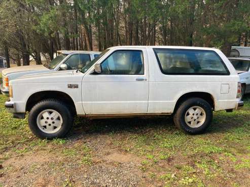 1988 s10 4wd blazer - cars & trucks - by owner - vehicle automotive... for sale in Statesville, NC