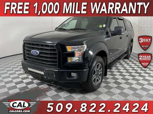 2017 Ford F-150 4WD F150 Crew cab XLT SuperCrew 5 5 Box Many Used for sale in Airway Heights, WA