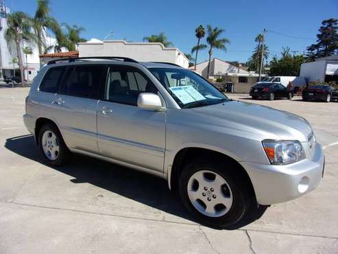 2005 Toyota Highlander Lmtd all new tires 3rd row! leather moon warnty for sale in Escondido, CA