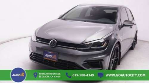 2019 Volkswagen Golf R Sedan Volkswagon 2 0T Manual w/DCC/Nav Golf R for sale in El Cajon, CA