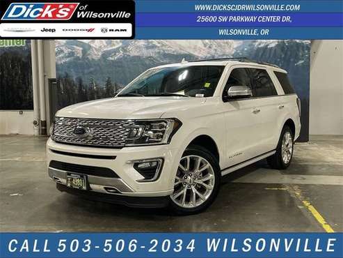 2019 Ford Expedition 4x4 4WD Platinum SUV - - by for sale in Wilsonville, OR