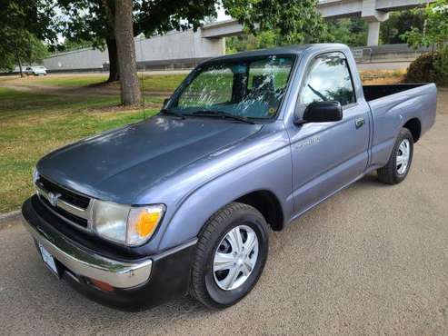 1998 Toyota Tacoma Single Cab Short Bed 2 4L 4 Cyl RWD Silver for sale in Portland, OR