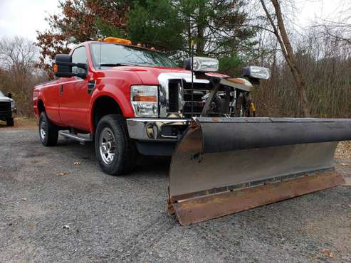 2009 Ford F250 Super duty XLT 4WD - Fisher M/M Plow - cars & trucks... for sale in West Bridgewater, MA