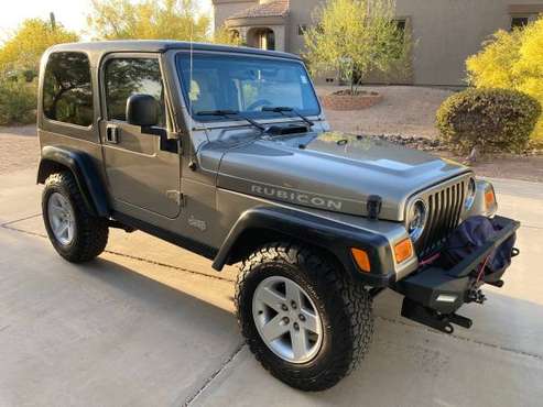 2005 Jeep TJ Wrangler Rubicon, beautiful - hard to find - cars & for sale in Mesa, CA