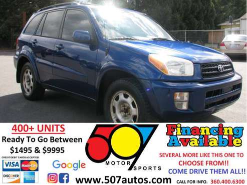 2002 Toyota RAV4 4dr Manual 4WD (Natl) - - by dealer for sale in Roy, WA