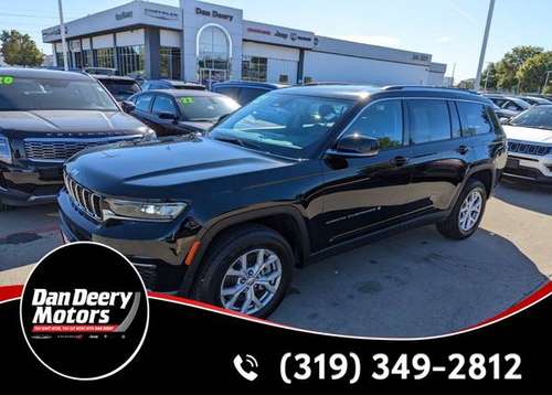 Used 2022 Jeep Grand Cherokee L RWD 4D Sport Utility/SUV - cars & for sale in Waterloo, IA