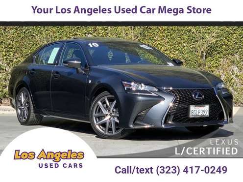 2019 Lexus GS 350 F Sport Great Internet Deals On All Inventory for sale in Cerritos, CA