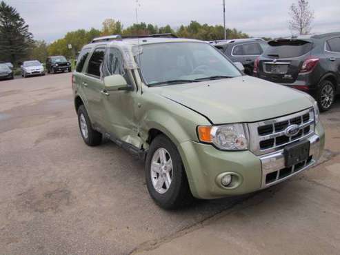 2008 FORD ESCAPE HYBRID AWD REPAIRABLE 81K MILES for sale in Sauk Centre, MN