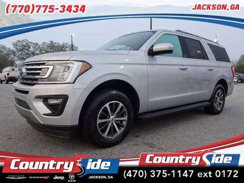 2019 Ford Expedition Max SUV XLT - cars & trucks - by dealer -... for sale in Jackson, GA