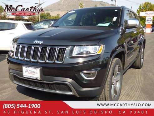 2015 Jeep Grand Cherokee Limited 4wd - cars & trucks - by dealer -... for sale in San Luis Obispo, CA