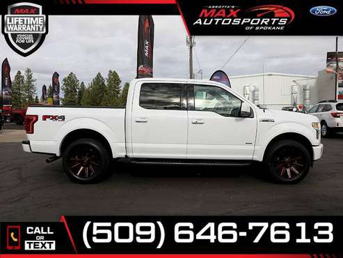 $509/mo - 2017 Ford F-150 MAXED OUT LARIAT - LIFETIME WARRANTY! -... for sale in Spokane, WA