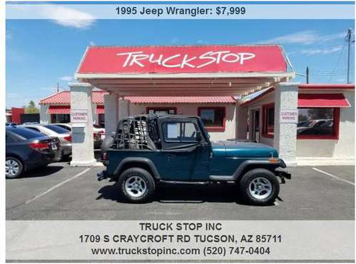 1995 Jeep Wrangler S 2dr 4WD SUV for sale in Tucson, AZ