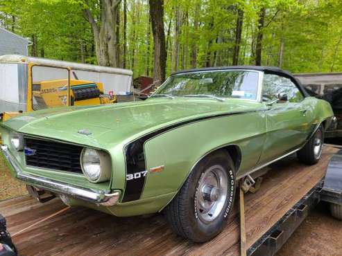 1969 chevy camaro convertable for sale in Fair Haven, NY