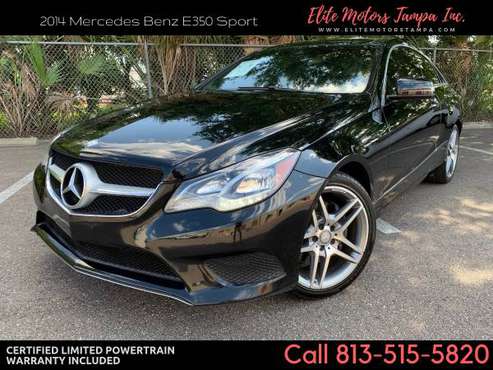 2014 Mercedes Benz E350 E 350 Coupe *** 57k *** w/ Warranty for sale in TAMPA, FL