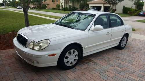 Hiunday SONATA 2003 NOT RUNNING Bad engine AS IS BARGAIN - cars for sale in Port Saint Lucie, FL