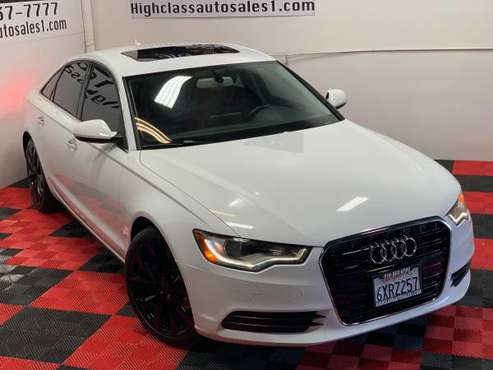 2013 AUDI A6 2.0T QUATTRO PREMIUM PLUS AVAILABLE FINANCING!! for sale in MATHER, CA