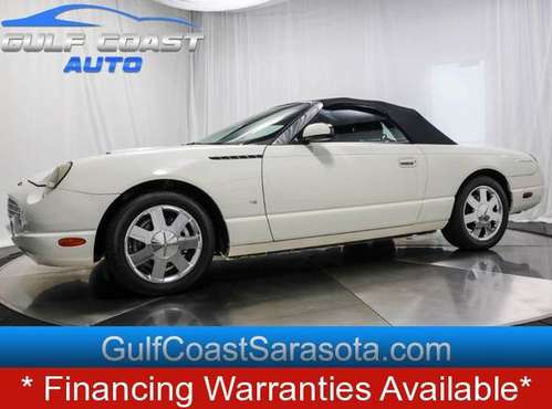 2003 Ford THUNDERBIRD PREMIUM LEATHER CONVERTIBLE COLD AC SOFT TOP for sale in Sarasota, FL