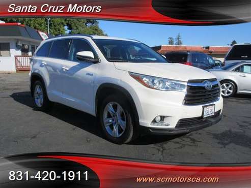 2014 Toyota Highlander Hybrid Limited - - by dealer for sale in Santa Cruz, CA