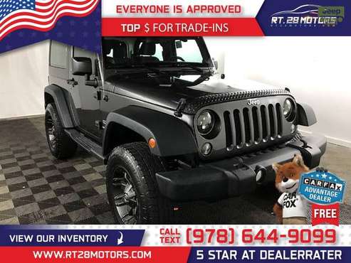 2014 Jeep WRANGLER SPORT FOR ONLY 393/mo! - - by for sale in North reading , MA