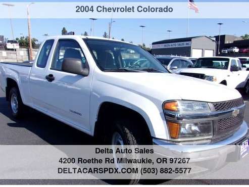 2004 Chevrolet Chevy Colorado Ext Cab 1 Owner 79Kmiles - cars & for sale in Milwaukie, OR