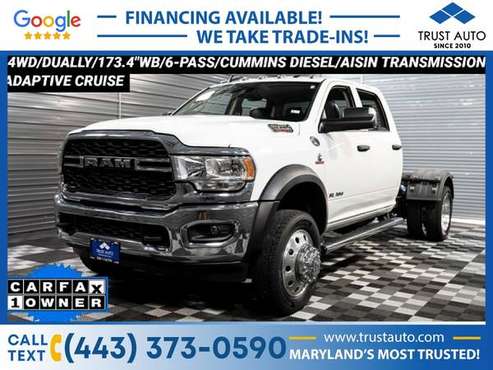 2020 Ram 5500 Chassis Cab TradesmanCrew Cab Dually Cummins Diesel for sale in Sykesville, MD