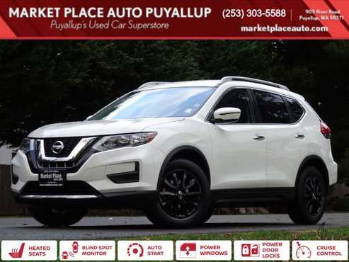 2017 Nissan Rogue SV Crossover - - by dealer - vehicle for sale in PUYALLUP, WA