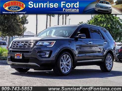 2016 Ford Explorer FWD 4DR LIMITED * CALL TODAY .. DRIVE TODAY!... for sale in Fontana, CA