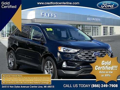 2020 Ford Edge SEL AWD for sale in Center Line, MI