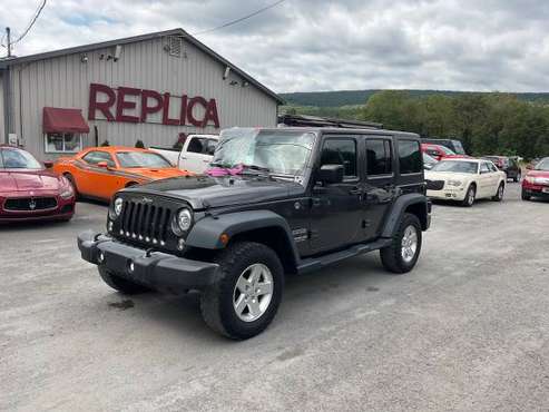 2017 Jeep Wrangler Unlimited Sport (62K Miles) - - by for sale in Old Forge, PA