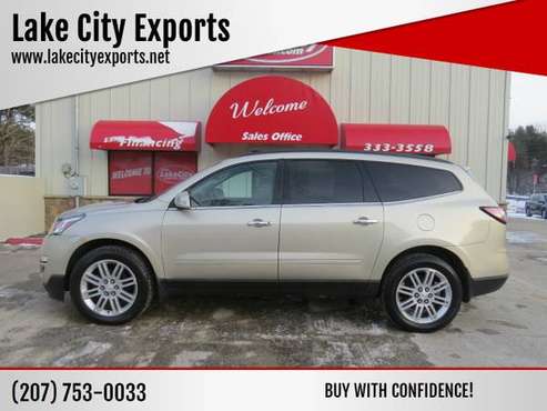 2015 CHEVROLET TRAVERSE LT AWD - Clean Carfax - - by for sale in Lewiston, ME