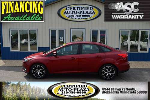 2017 Ford Focus SEL - cars & trucks - by dealer - vehicle automotive... for sale in Alexandria, MN