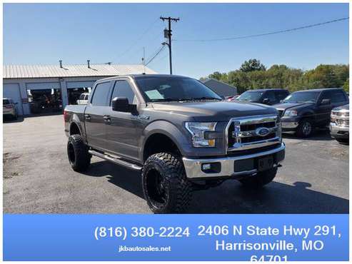 2016 Ford F150 SuperCrew Cab 4WD XLT Pickup 4D 6 1/2 ft Trades Welcome for sale in Harrisonville, MO