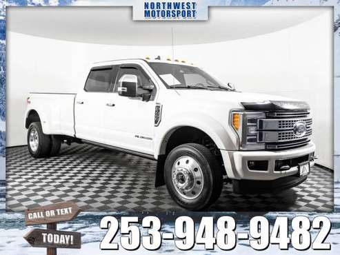 2019 *Ford F-450* Platinum FX4 Dually 4x4 - cars & trucks - by... for sale in PUYALLUP, WA