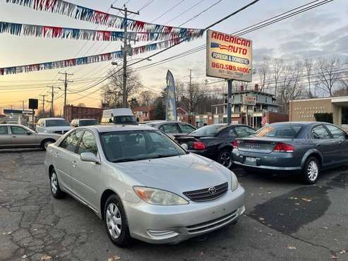 2002 Toyota Camry LE (Leather, Sunroof, 4Dr, 4Cyl, 152K) - cars & for sale in Bristol, CT