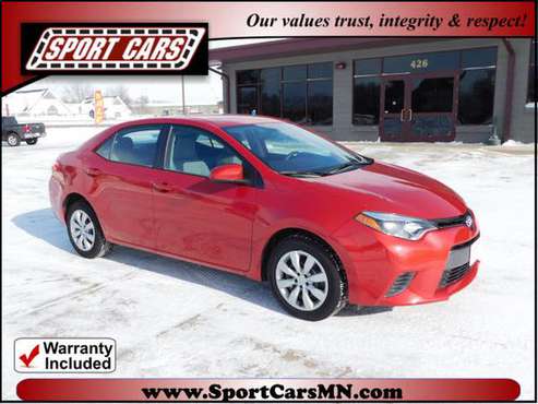 2016 Toyota Corolla LE for sale in Norwood, MN