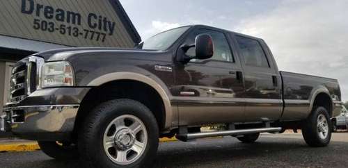 2006 Ford F350 Super Duty Crew Cab Diesel 4x4 4WD F-350 Lariat Pickup for sale in Portland, OR
