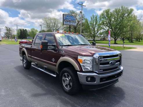2011 Ford Super Duty F-250 SRW 4WD Crew Cab 156 Lariat - cars & for sale in Pinckneyville, IL