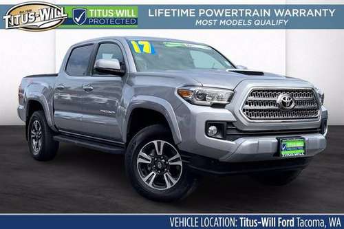 2017 Toyota Tacoma 4x4 4WD Truck TRD Sport Crew Cab for sale in Tacoma, WA