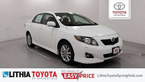 2010 Toyota Corolla 4dr Sdn Auto S - - by dealer for sale in Springfield, OR