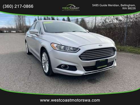 2014FordFusionFWD - - by dealer - vehicle automotive for sale in Bellingham, WA
