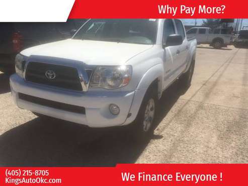 2010 Toyota Tacoma 4WD Double V6 MT 500 down with trade ! BAD OR GOOD for sale in Oklahoma City, OK
