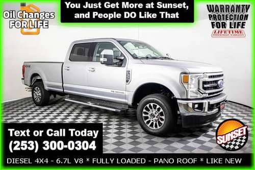 DIESEL TRUCK 2020 Ford F-350 4x4 4WD Lariat Crew Cab F350 PICKUP for sale in Sumner, WA