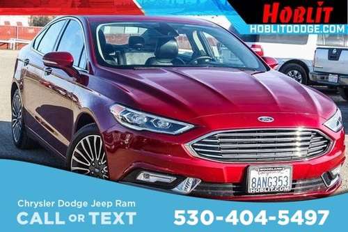 2017 Ford Fusion SE AWD EcoBoost - - by dealer for sale in Woodland, CA