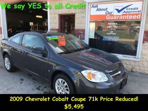 2009 Chevrolet Cobalt Coupe 72k We Finance Bad Credit! Price Reduced! for sale in Jonestown, PA