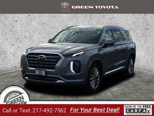 2020 Hyundai Palisade Limited suv Lagoon Silver - - by for sale in Springfield, IL