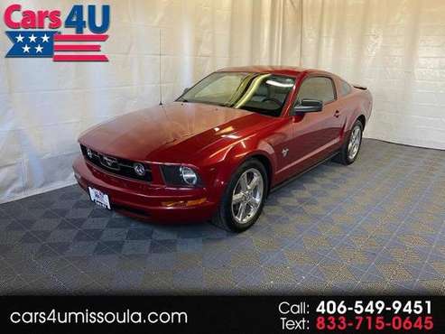 2009 Ford Mustang 2dr Cpe - - by dealer - vehicle for sale in Missoula, MT
