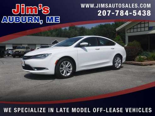 2015 Chrysler 200 4dr Sdn Limited FWD - - by dealer for sale in Auburn, ME