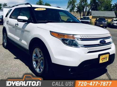 2014 Ford Explorer LIMITED Panoramic Sunroof AWD Leather NAV for sale in Wheat Ridge, CO