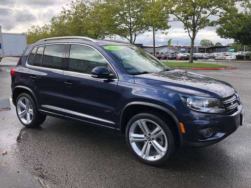 REDUCED! 2016 Volkswagen Tiguan R-Line 4Motion AWD SUV for sale in Tacoma, WA